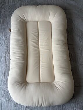 Cream Infant Lounger - Soft Baby Nest